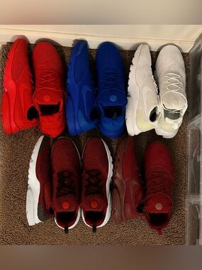 Nike Presto Fly Shoes Lot Of 5 Pairs Size 12 Brand New Unworn No Boxes